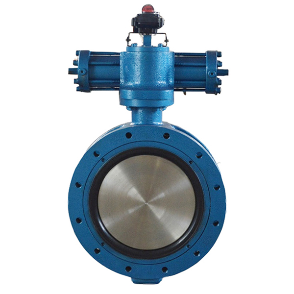 Marine Dual Eccentricity Flanged Butterfly Valve